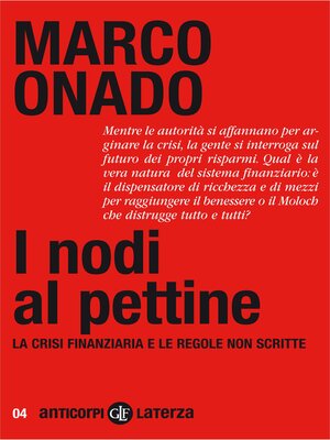 cover image of I nodi al pettine